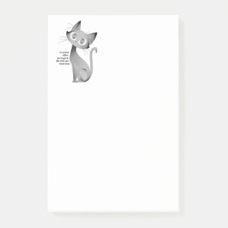 Post-it® Conversation assis au regard langoureux