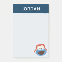 Cookie Monster Woodland Face | Ajouter Votre Nom
