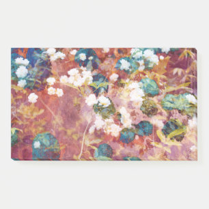 Post-it® Cool, art tendance de motif fleuri romantique