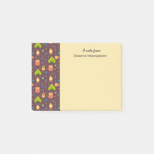 Post-it® Cool Camping Design Motif extérieur