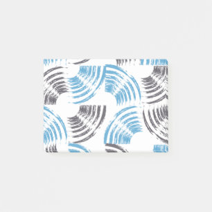 Post-it® Cool, moderne, bleu abstrait tendance