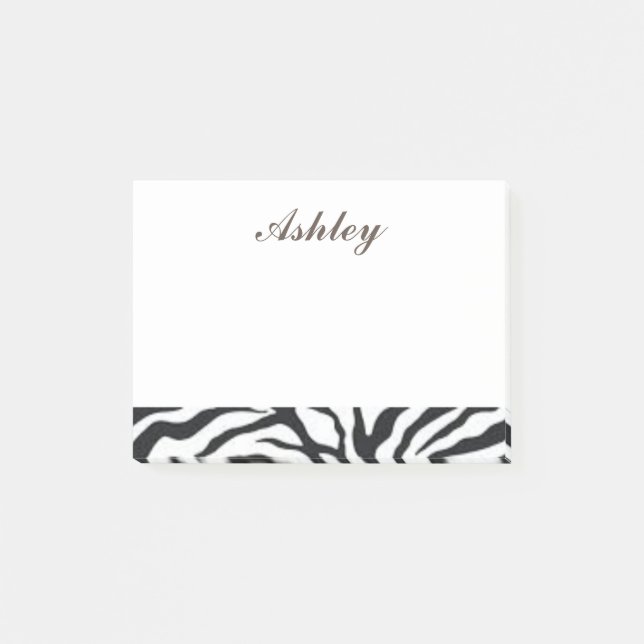 Post-it® Cool Zebra Print (Devant)