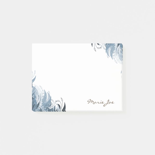Post-it® Copies assez florales de pensionnaire (Devant)