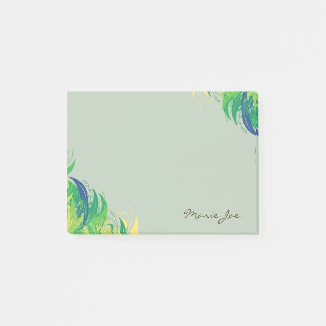 Post-it® Copies assez florales de pensionnaire (Devant)