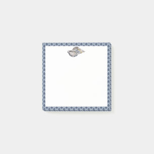 Post-it® Coquillage bleu marine de l'océan marin