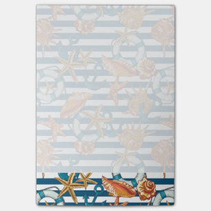 Post-it® Coquillages Et Motif De Ancre