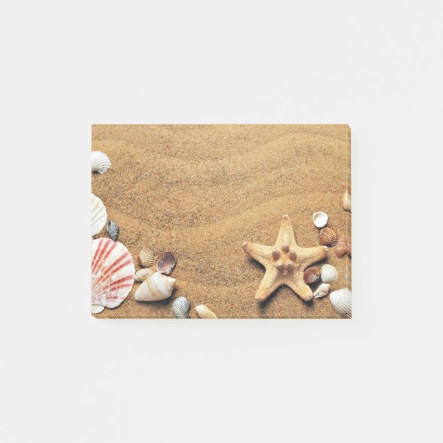 Post-it® Coquillages Sur La Plage (Devant)