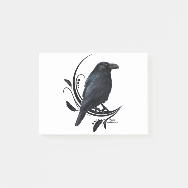Post-it® Corbeau (Devant)