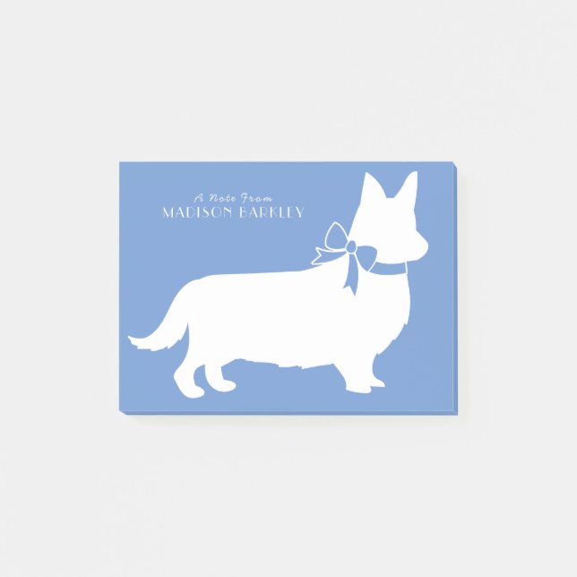 Post-it® Corgi Chien Chien Pembroke Welsh (Devant)