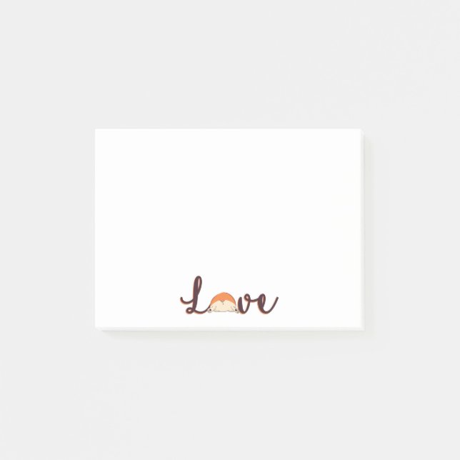 Post-it® Corgi d'amour (Devant)