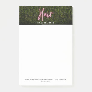 Post-it® Cosmétologiste professionnel du salon de coiffure 