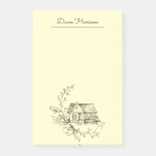 Post-it® Cottage esquissé