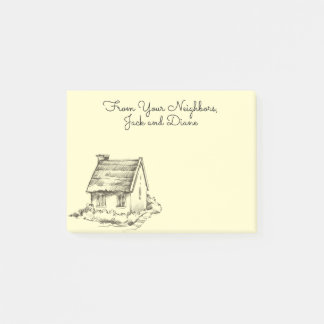 Post-it® Cottage esquissé