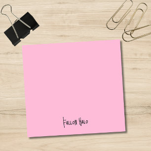 Post-it® Cotton Candy Professional Minimaliste noir Script