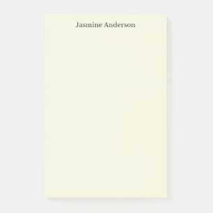 Post-it® Couleur Beige minimaliste moderne professionnelle