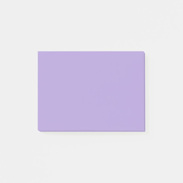 Post-it® Couleur claire pastel violet (Devant)
