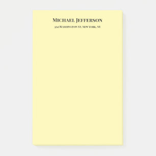 Post-it® Couleur crème créative classique tendance