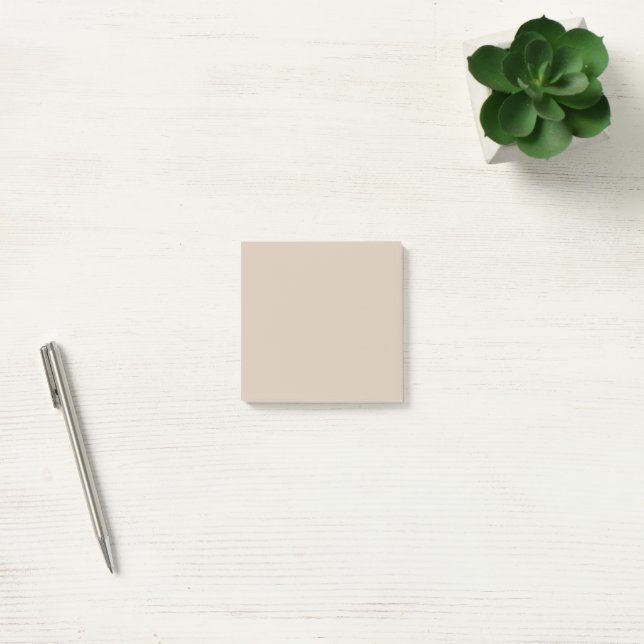 Post-it® Couleur de tendance - Taupe souple solide (Bureau)