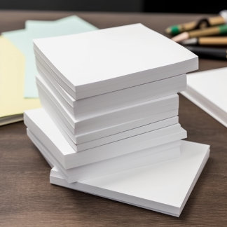 Post-it® Couleur solide blanche