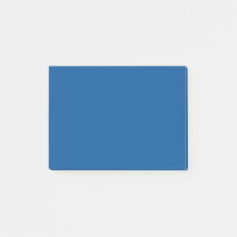 Post-it® Couleur solide bleu électrique moyen