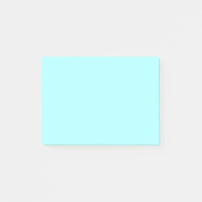 Post-it® Couleur solide Celeste (Devant)
