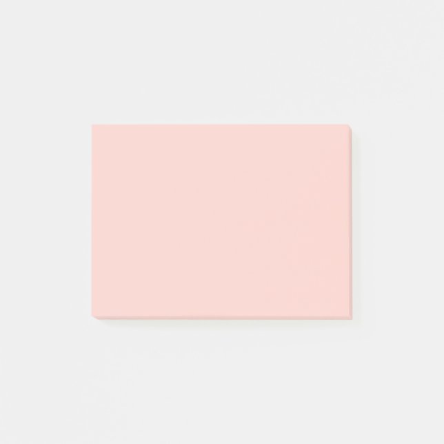 Post-it® Couleur solide de sel rose (Devant)