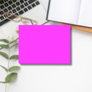 Post-it® Couleur solide Fuchsia   Classic Elegant