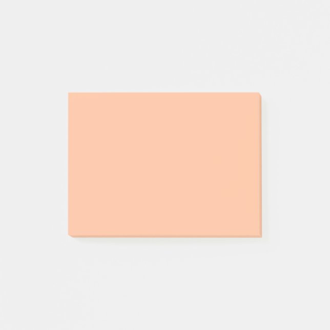 Post-it® Couleur solide Fuzz Peach (Devant)