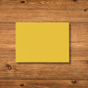 Post-it® Couleur solide jaune moutarde