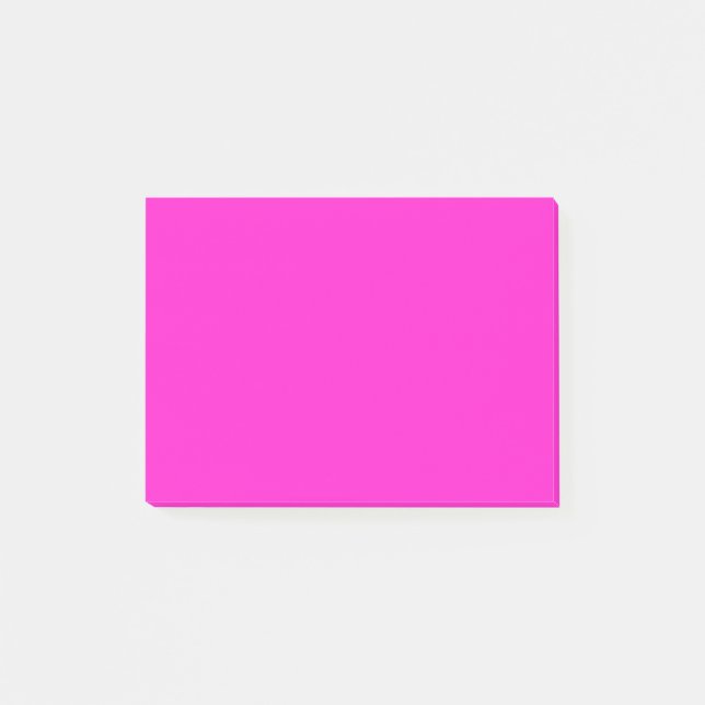Post-it® Couleur solide magenta chaude (Devant)