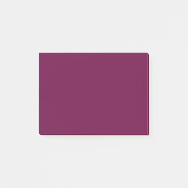 Post-it® Couleur solide pourpre tyrienne (Devant)