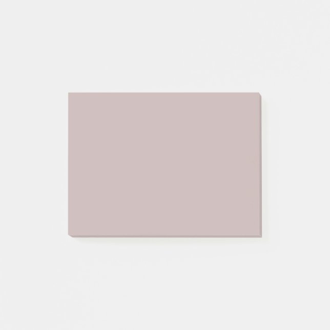 Post-it® Couleur solide rose argent (Devant)