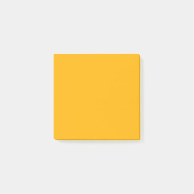 Post-it® Couleur uni jaune impériale (Devant)
