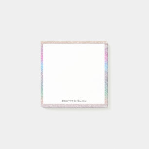 Post-it® Couleurs arc-en-ciel mignon parties scintillant pe