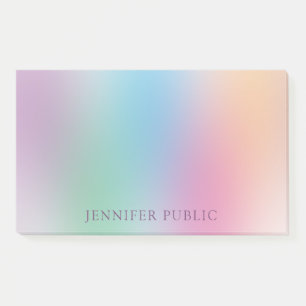 Post-it® Couleurs Rainbow personnalisées Modèle moderne 