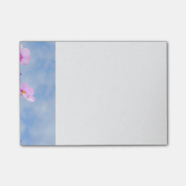 Post-it® Couleurs sensibles de jolies fleurs