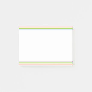 Post-it® Couleurs vives Couleurs Modèle rose violet vert