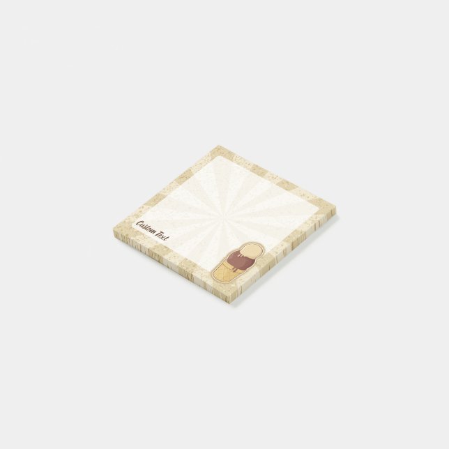 Post-it® Coupe de glace à deux boules (Incliné)