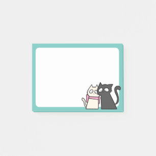 Post-it® couple de chat 3x4
