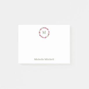 Post-it® Couronne florale margueuse