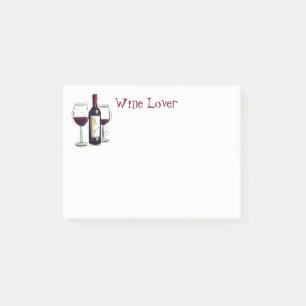 Post-it® Courrier--Notes d'amateur de vin