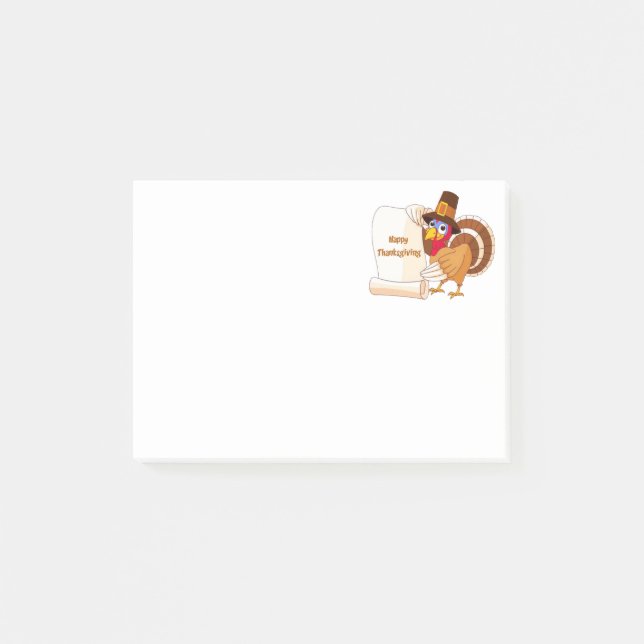 Post-it® Courrier--Notes de thanksgiving (Devant)