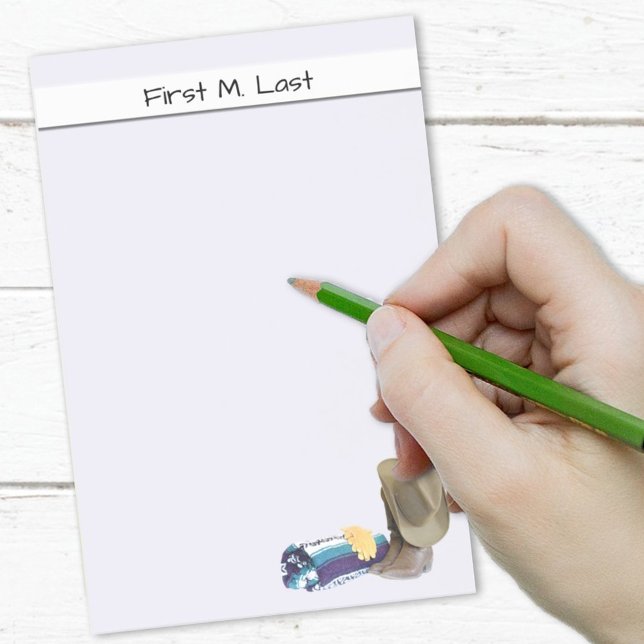 Post-it® Cowboy Boots, Hat, Gloves et Blanket Photo Custom (Créateur téléchargé)