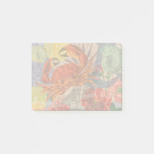 Post-it® Crabe Plage Nautique Art de la mer