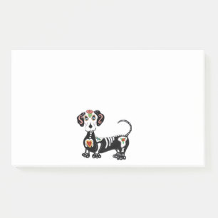 Post-it® Crâne de sucre de dachshund