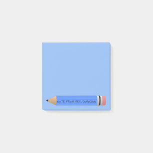 Post-it® Crayon bleu