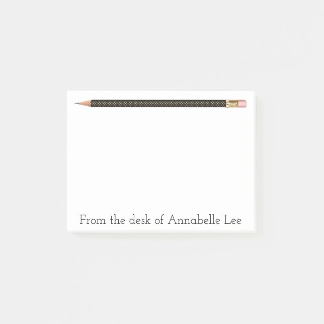 Post-it® Crayon noir un (Devant)