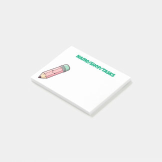 Post-it® Crayon Rose Mignon