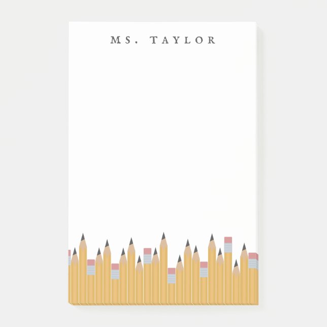 Post-it® Crayons personnalisés (Devant)