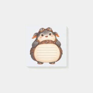 Post-it® Créature de fantasy de forgeron mignon Notes aquar